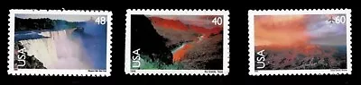 Us C133-c135 Scenic American Landscapes Postage Stamp 3 Single Mnh • $3.75