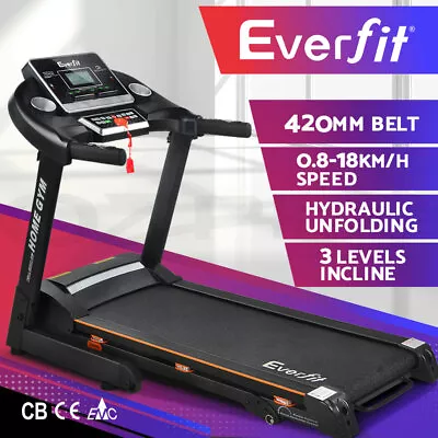 $539.95 • Buy Everfit Treadmill Electric Home Gym Exercise Machine Fitness Equipment