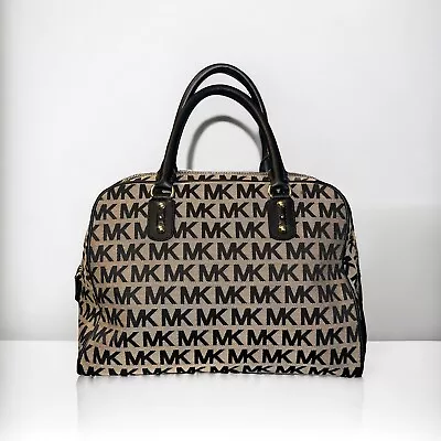 Michael Kors Signature Logo Satchel Bag • $55