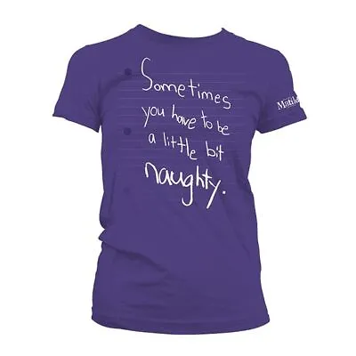 Roald Dahl`s MATILDA THE BROADWAY MUSICAL - Sometimes You Have To T-SHIRT NEW • $18.99