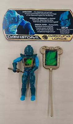 Vintage 1987 Hasbro Visionaries Darkstorm Figure Complete • $50