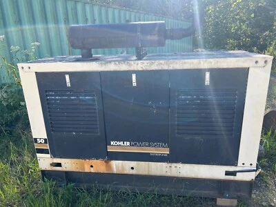 $5000 • Buy Kohler 50ROZJ01 Generator 120/240 3PH Delta High Leg Used Diesel Outdoor