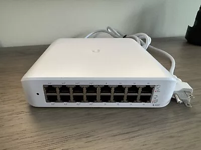 Ubiquiti USW-Lite-16-POE Unifi Switch Lite 16 Port Poe Used Tested A+ • $52