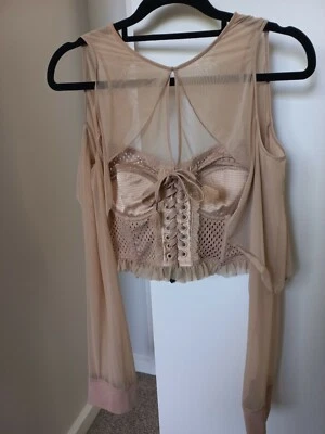 $99.95 • Buy PUMA FENTY By RIHANNA Women's Size 12 Bustier Mesh Pirate Sleeve Top. Never Worn