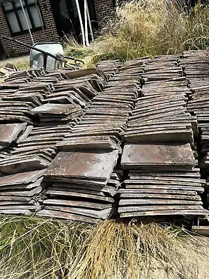 £49.99 • Buy Reclaimed Concrete Roof Tiles Around 800, Available To Collect From Croydon
