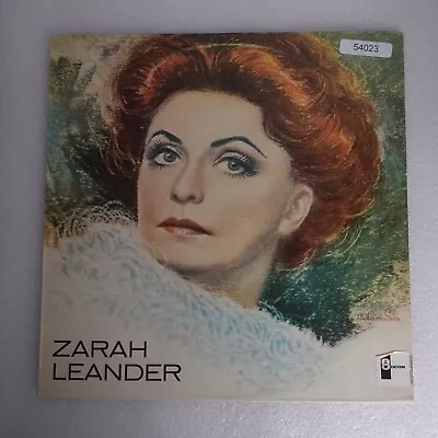Zarah Leander Self Titled LP Vinyl Record Album • $4.62