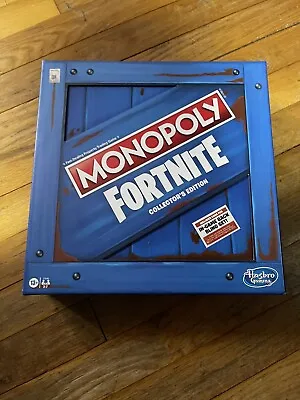 🔥 Hasbro Monopoly Fortnite Collector's Edition Board Game In Box With Code 🔥 • $17.25