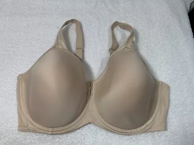 Wacoal Beige Basic Beauty Spacer Underwire T-Shirt Bra Size 38DDD • $19.99