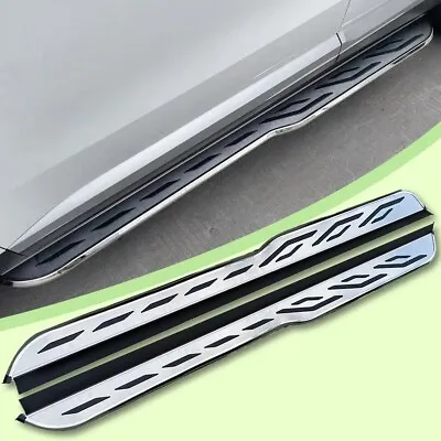 2 Pcs Running Board Side Step Nerf Bar Fits For VW Volkswagen Touareg 2011-2018 • $309