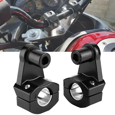 HandleBar Bar Mount Clamps Risers Adaptor 7/8  To 1 1/8  For Dirt Pit Bike ATV • $32.63