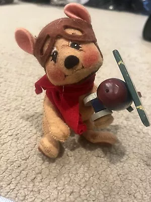 Vintage Annalee Doll - Pilot Bear With Plane • $0.99