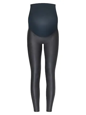 NEW Spanx Faux Leather Maternity Leggings In Black  Size 1X #1199 • $75.99