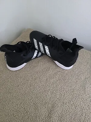 NWT Adidas Predator Freak .3 TF Mens Size 5 FY1039 Black Soccer Turf Shoes • $50