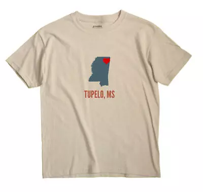 Tupelo Mississippi MS T-Shirt HEART • $18.99