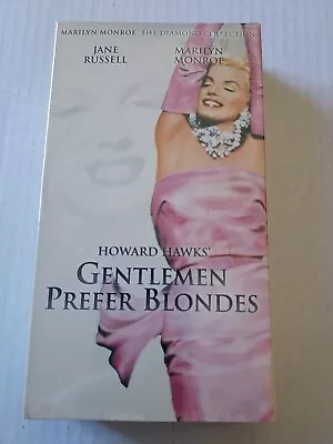 Marilyn Monroe Gentlemen Prefer Blondes VHS The Diamond Collection Jane Russell • $5