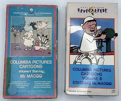 Vintage Mr. Magoo 1931 - 1958  Columbia Shorts Remastered Vol 5 8 VHS • $15.55