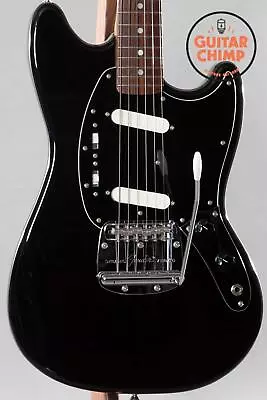 2012 Fender Japan MG69 ’69 Reissue Mustang Black • $1299