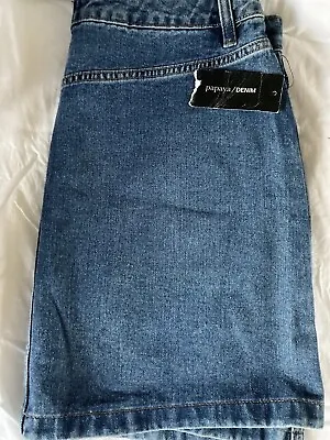 Mini Skirt Size 12 Matalan Zip Front • £4