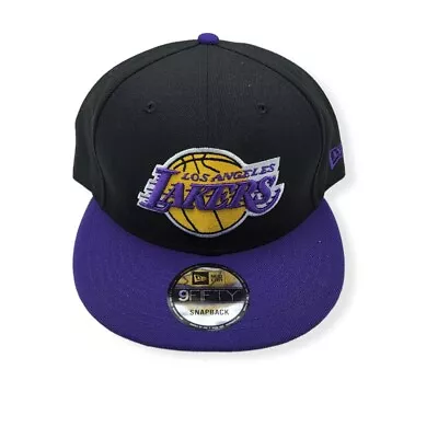 New Era Los Angeles Lakers 9Fifty 2 Tone Black/Purple Adjustable Snapback Hat • $37.99