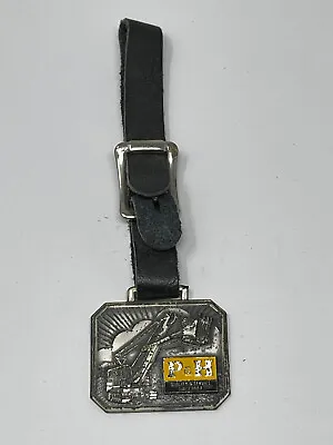 P & H Milwaukee Wisconsin WI Power Shovel Cranes Fob With Strap • $14.98