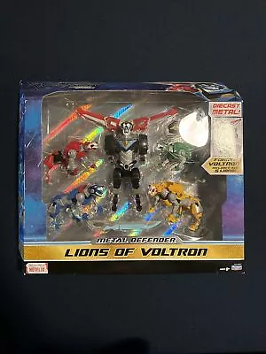 Lions Of Voltron 5pc Set Diecast Metal Legendary Defender Figures 8  Dreamworks • $180