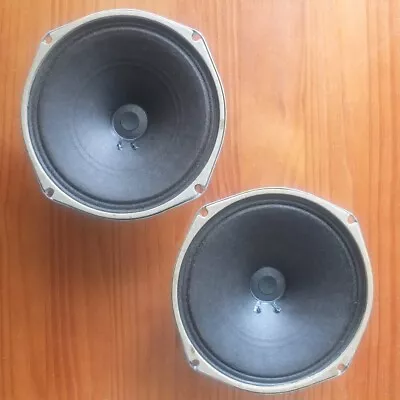 Vintage Pair Of QUAM 8  Mid/bass Woofers—KN Knight OEM—USA-made 1966-67—perfect • $49.95