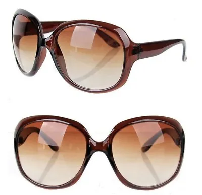 £6.69 • Buy Large Oversized Ladies Women Sunglasses Designer Big Frame Retro Vintage Uk 