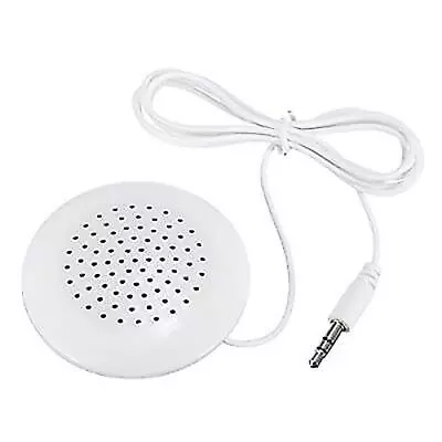 $15.87 • Buy For IPhone For IPod CD Radio DG White 3.5mm Pillow Speaker For MP3 MP4 Player AV