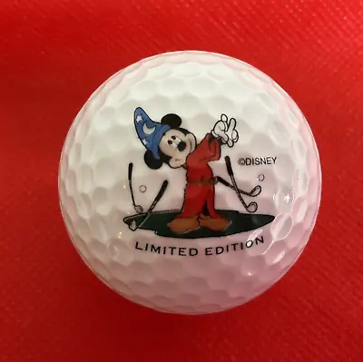 Walt Disney World Golf Ball Mickey Mouse Fantasia Limited Edition Pinnacle 1 • £14.99