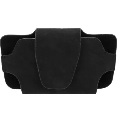 Car Glasses Case Holder Sun Visor Sunglasses Clip Storage Box Organizer Suede • $15.20