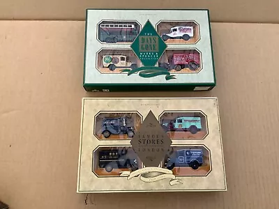 8 X Lledo Days Gone By M&S London Stores Model Cars Vans Bundle Job Lot Boxed • £54.41