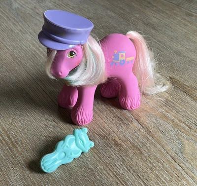 $89 • Buy My Little Pony G1 Steamer Big Brother Pony And Accessories MLP 1987 RARE!