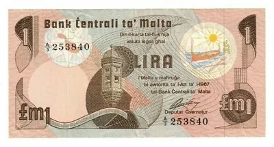 Malta 1967 1 Lira • $35