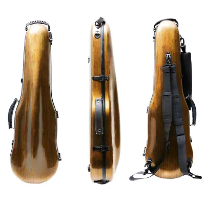 Advance Violin Case 4/4 Carbon Fiber Violin Case With Straps & Accessory Bag • $122.75