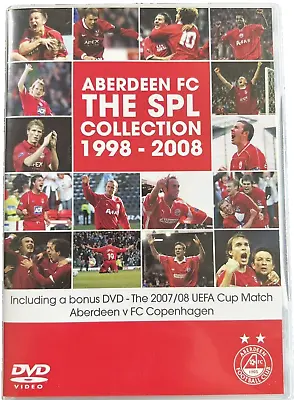 Aberdeen FC The SPL Collection 1998-2008 2 X DVD Copenhagen Uefa Cup Full Match • £24.99