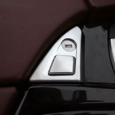 Car Interior Center Console Armrest Button Cover Trim Fit For BMW 5 Series F10 • $12.99