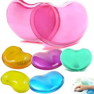 Soft Silicone Gel Mouse Wrist Rest Keyboard Wrist For Office Computer Laptop Mac • $6.57