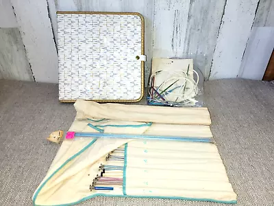 Lot Vintage Knitting Needles Collection Boye Circular & Master Case Aero Crafts • $33.04