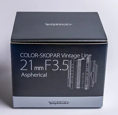 Voigtlander 21mm F3.5 Color-Skopar Aspherical VM Vintage Line - Type I - M Mount • $539.99