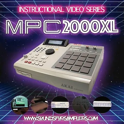 Akai MPC2000xl Instructional DVD ( MPC2000xl Tutorial ) • $59