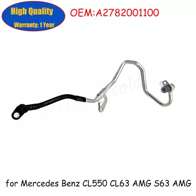 Turbocharger Coolant Return Hose For Mercedes CL550 CL63 AMG S63 AMG 2782001100 • $32.39