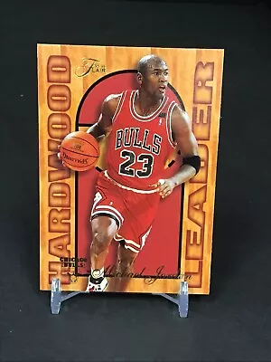 1995-96 Flair Michael Jordan Hardwood Leader #4 Bulls A • $8