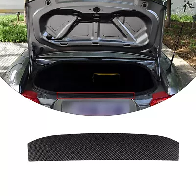 $92.39 • Buy Carbon Fibre Rear Bumper Guard Trim Protect Plate For Mazda MX-5 Miata NC 09-14