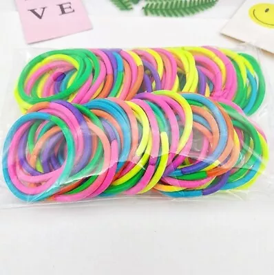  20 Pcs Hair Ties  Multi Coloured For Girls And Woman  • £2.49