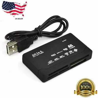 Mini 26-IN-1 USB 2.0 High Speed Memory Card Reader For CF XD SD MS SDHC • $4.89