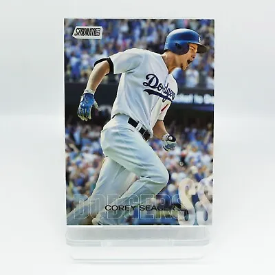 Corey Seager - Los Angeles Dodgers #212 Stadium Club Topps 2018 Baseball • £1.49