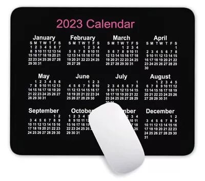 2023 Calendar Mouse Pad Gaming Mouse Mat With Custom Design Square Waterproof... • $12.93