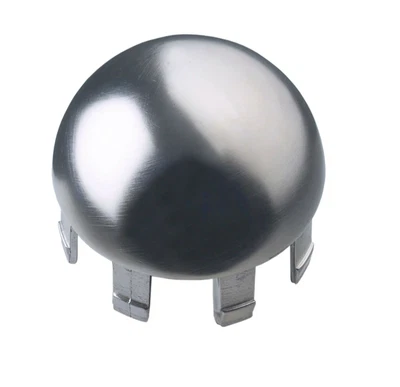 £9 • Buy Rothley Stair Rail End Dome Cap 2 Pack Brushed Polished Effect R973JC R973JN