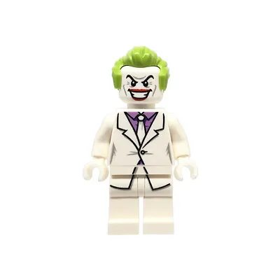 LEGO DC Batman Superheroes Villain - Original - White Suit Joker Minifig - New • $24.84