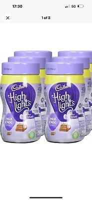 6x Cadbury Highlights Instant Hot Chocolate Powder 154g Each - 6 Pack -PM £2.99 • £24.99